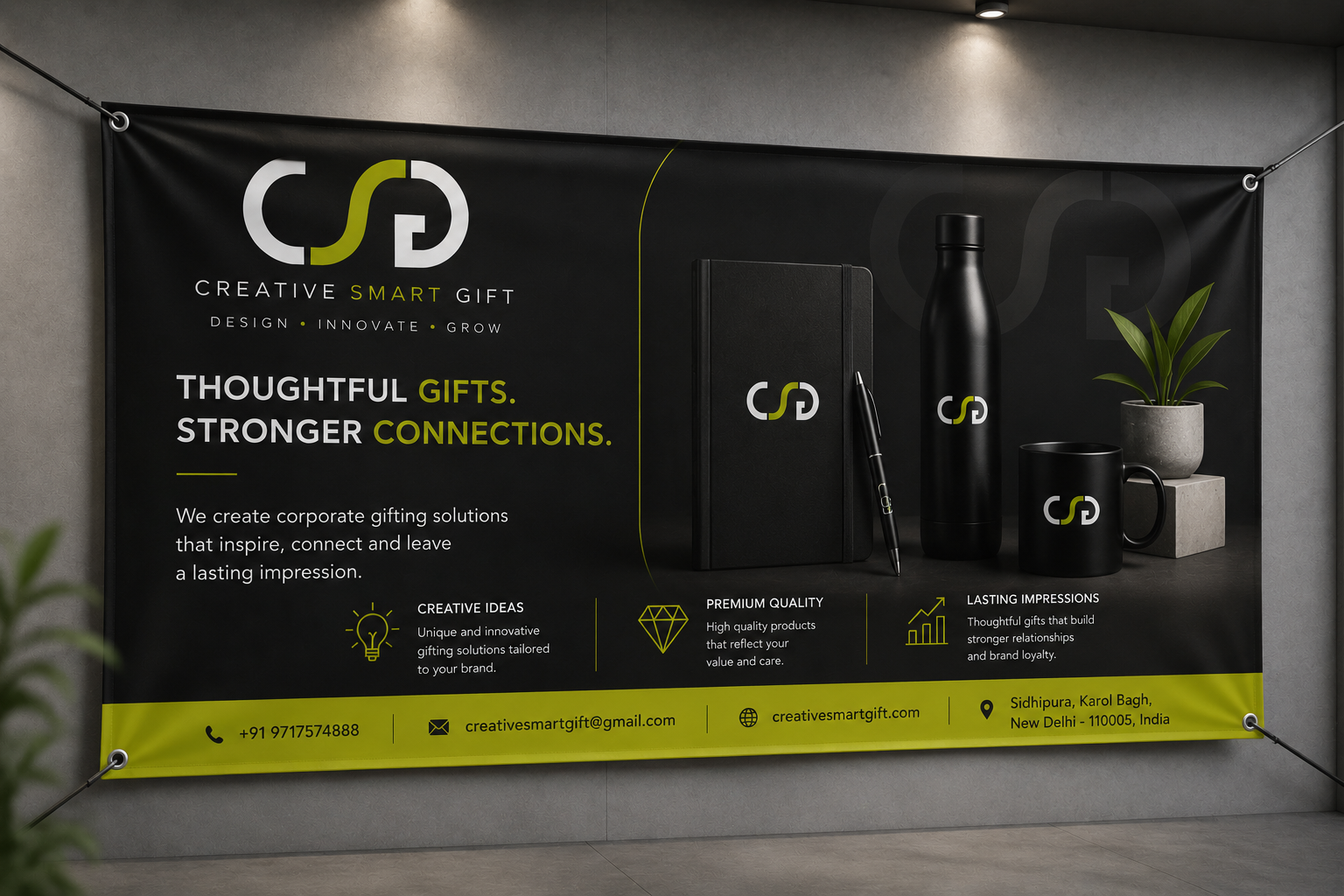 B2B Custom Promotional Banner