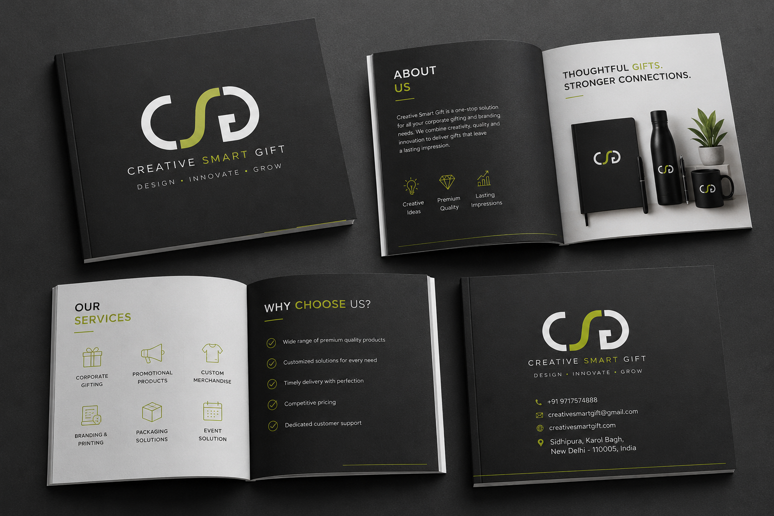Premium Corporate Brand Booklets