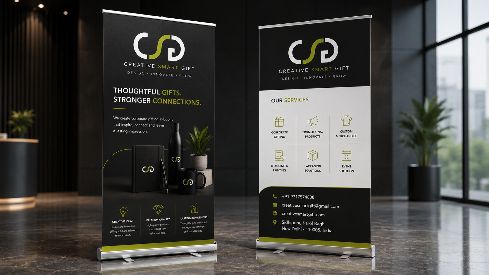 Retractable Corporate Standees