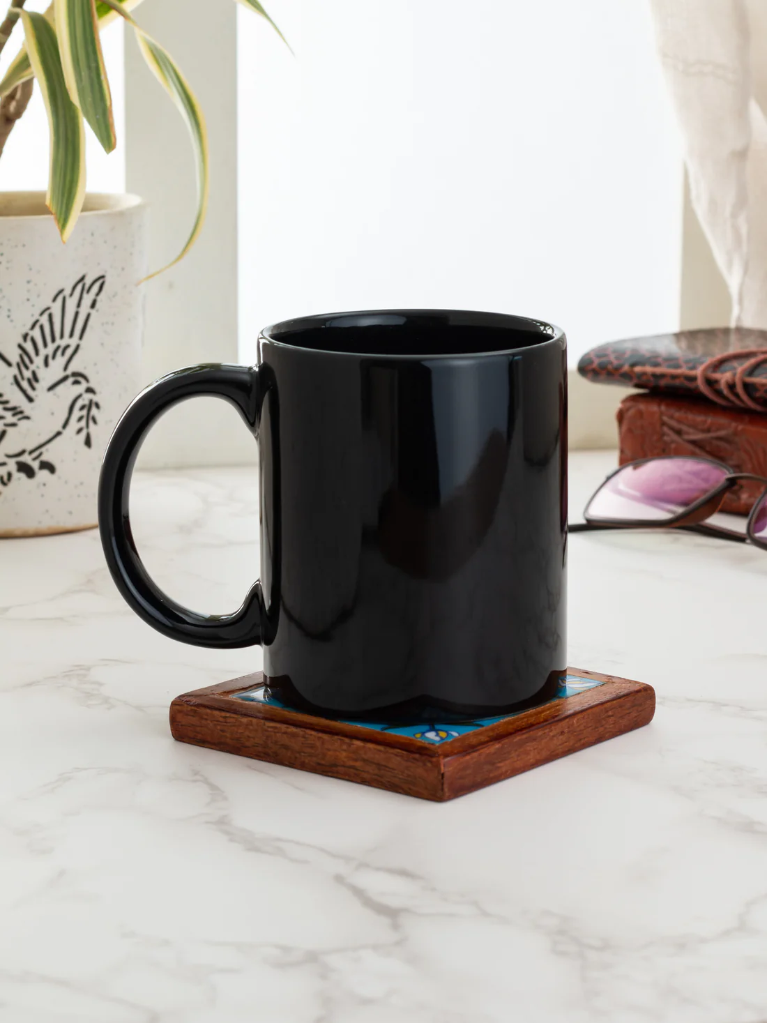 Black Coffee Mug | Clay Craft